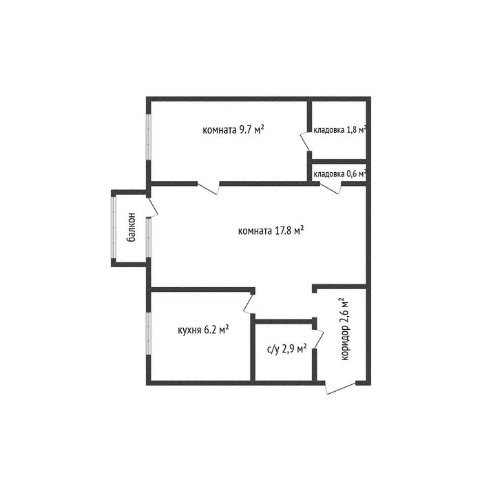 Продажа 2-комнатной квартиры