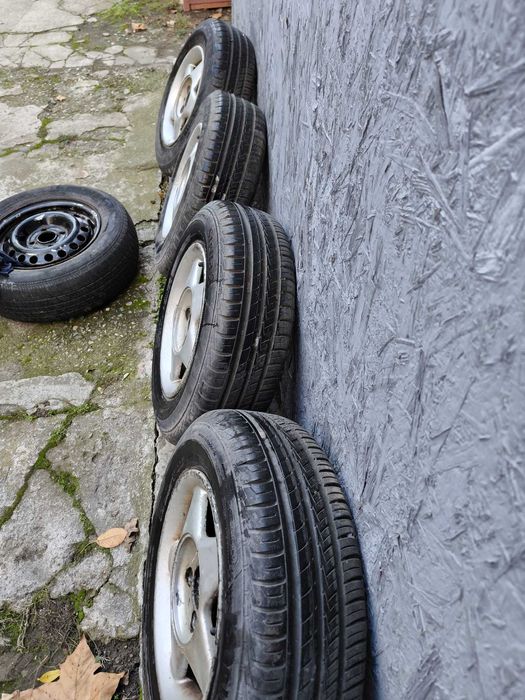 Jenti Aliaj 13" 100mm intre prezoane cu tot cu cauciucuri