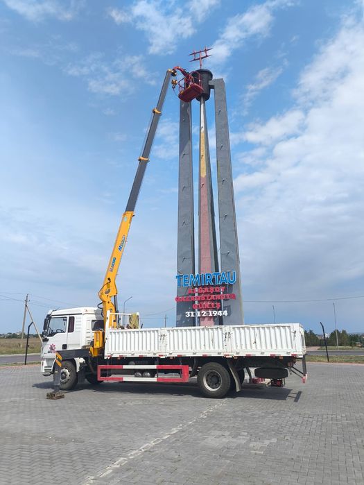 Услуги манипулятора с люлькай!