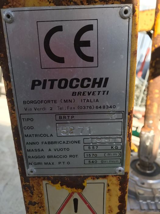 Infoliator tractor  pitocchi