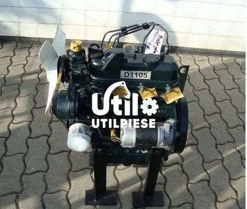 motor kubota d1105 second hand 3 cilindri 23cp diesel verificat