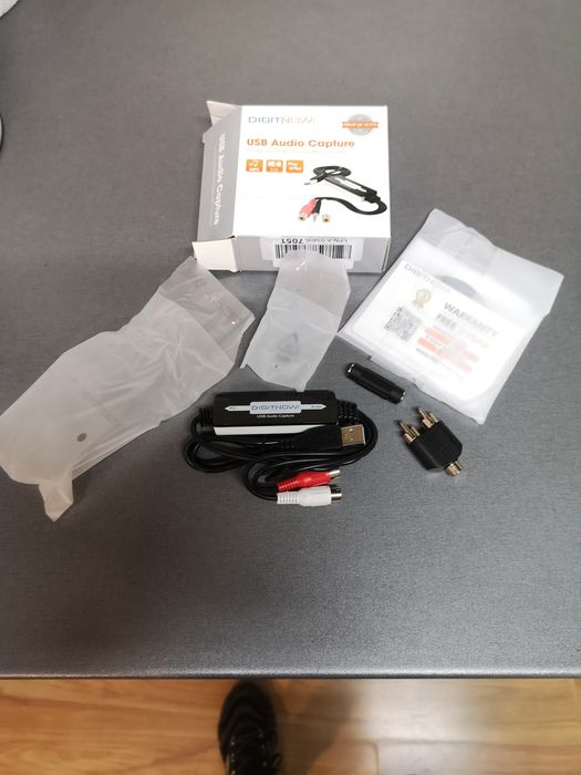 Ново DigitNow USB Audio Capture-Records Audio to Digital MP3 Converter