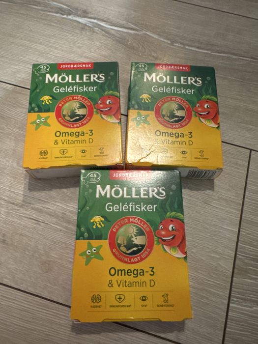 Mollers jeleuri cu ulei de peste