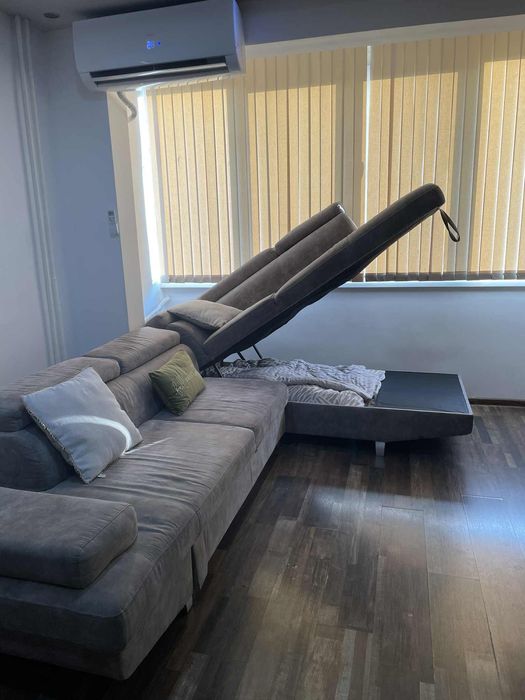 Ъглов разтягащ се Диван