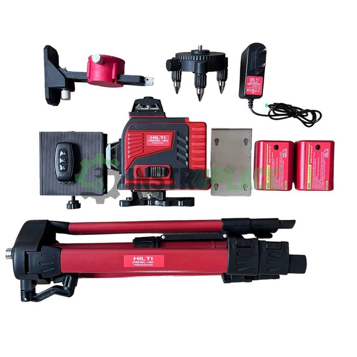 4D ЛАЗЕРЕН НИВЕЛИР Хилти с 16 линии 4 точков Зелен Лазер HILTI 2022
