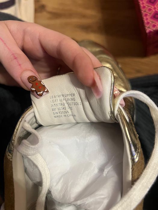 Adidasi Aurii Tory Burch