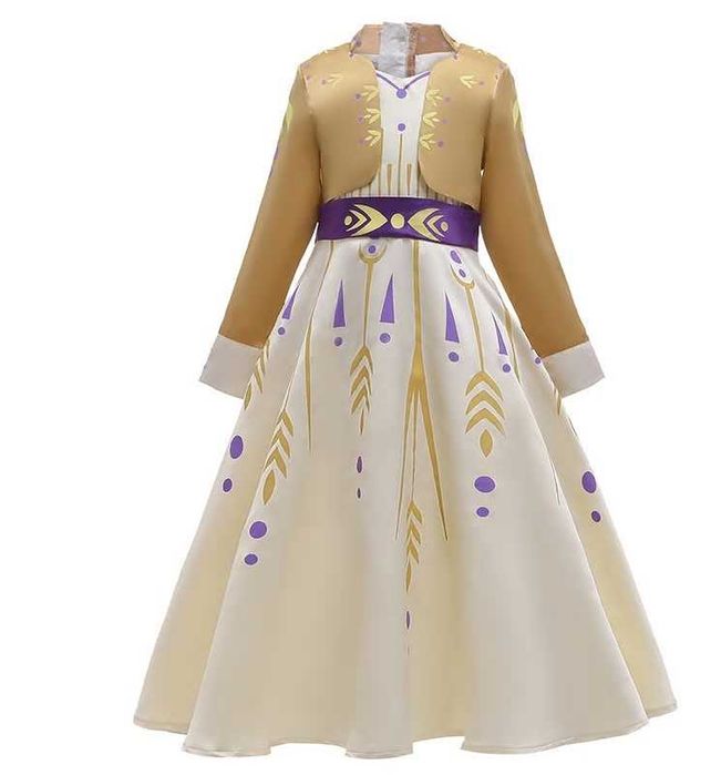Rochie/rochita printesa Anna Frozen 2 cu bolero