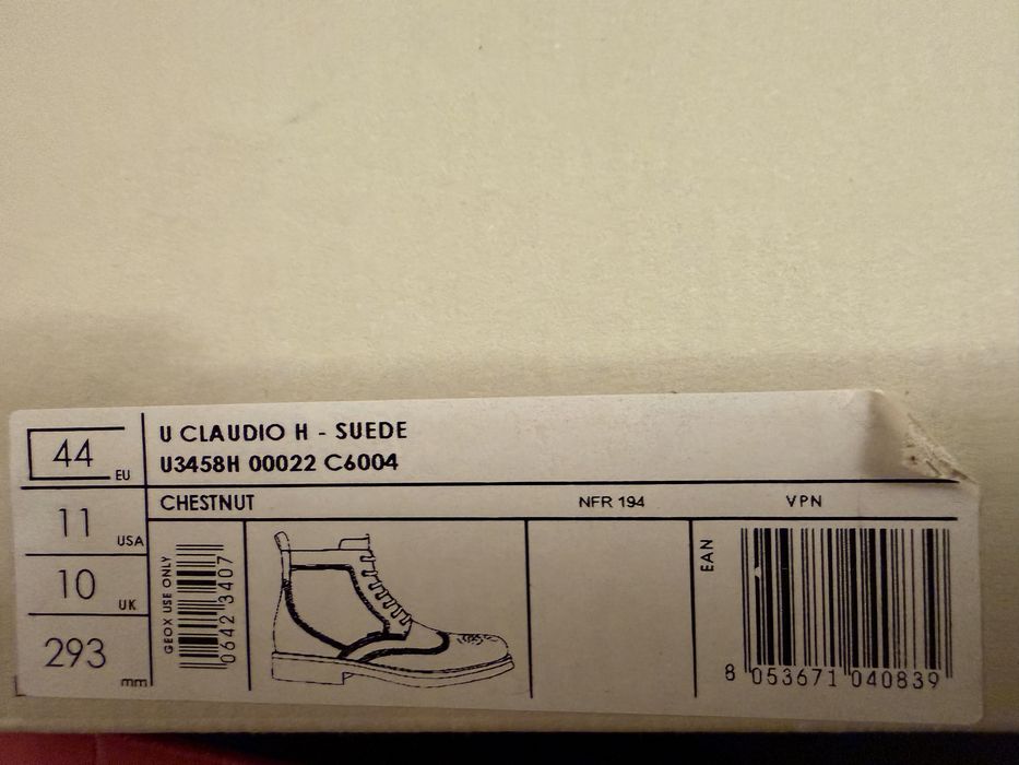 Geox - нови в кутия 44 н.