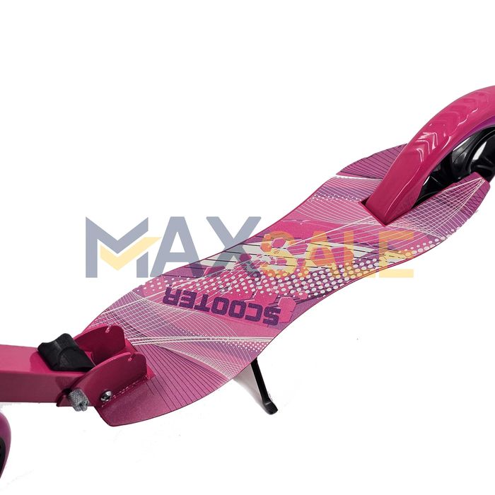 Детска тротинетка сгъваема скутер scooter алуминиева розова