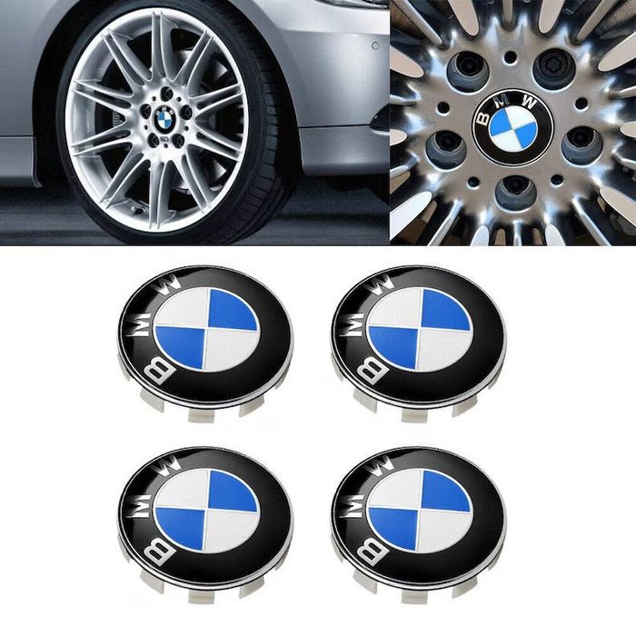 Капачки за джанти Бмв / само в комплект от 4бр. ОЕМ качество 68мм
