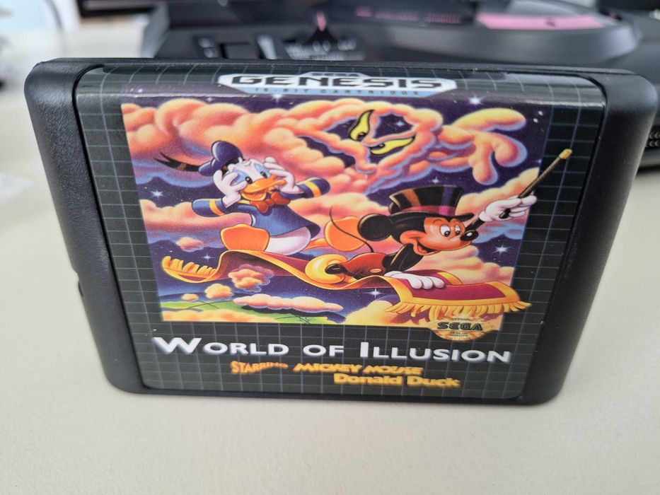 World of Illusion video game Sega Genesis
