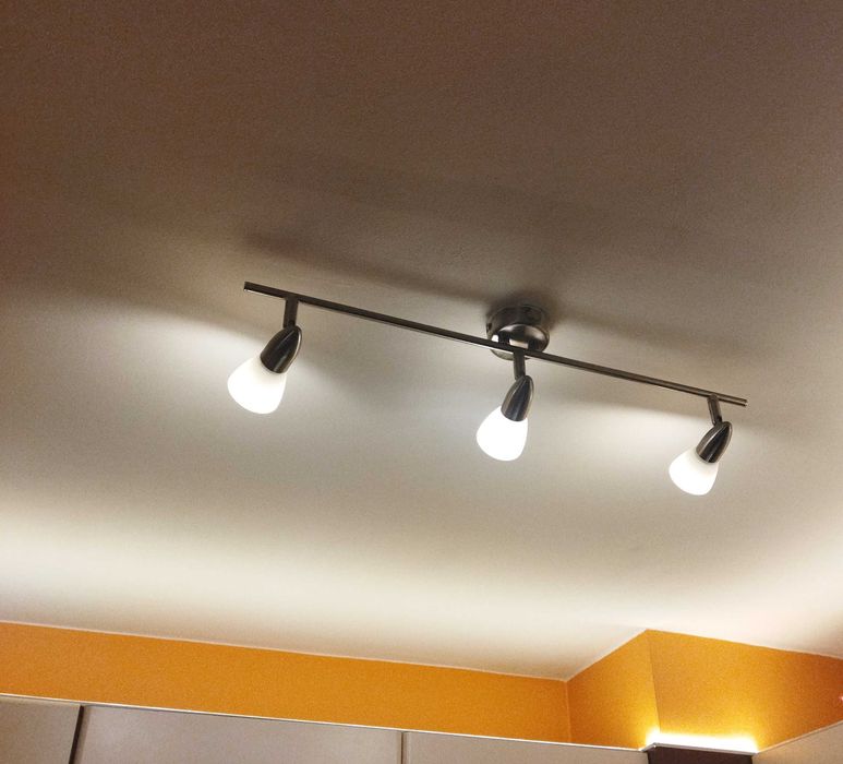 Полилеи LED Wofi leuchten 4 броя в комплект с крушки