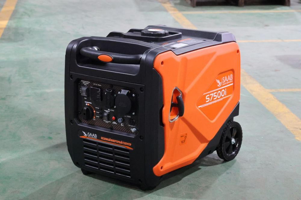 Безшумный генератор 5 кВт 220В SAAB бренд движок