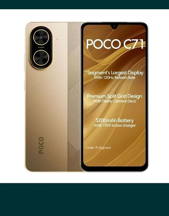 Poco C71 pubger lar uchun 
kõrmag