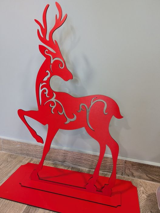 Коледни елени, самостоялно стоящи