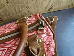 дамска чанта Steve Madden,плетена  кошница,сламена