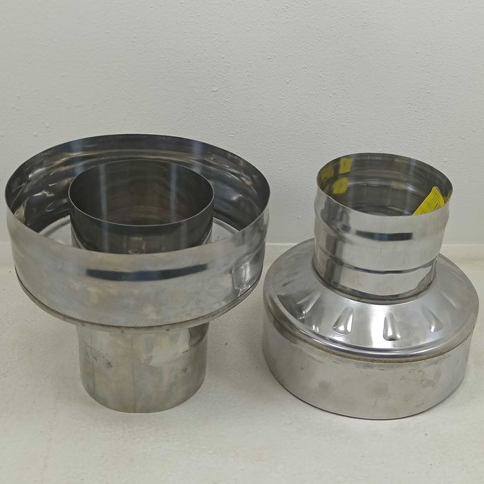 Отводы для трубы, переходники, адаптеры, флянцы, зонт-д.