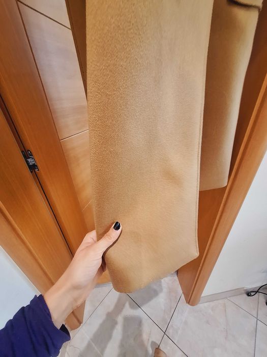 Палто 100% кашмир, камел Verychi носено веднъж, перфектно