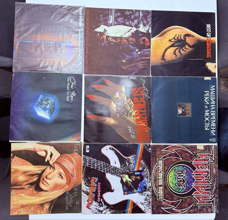 Виниловые пластинки в хорошем состоянии