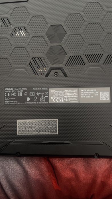 Lapto gaming asus tuf f15