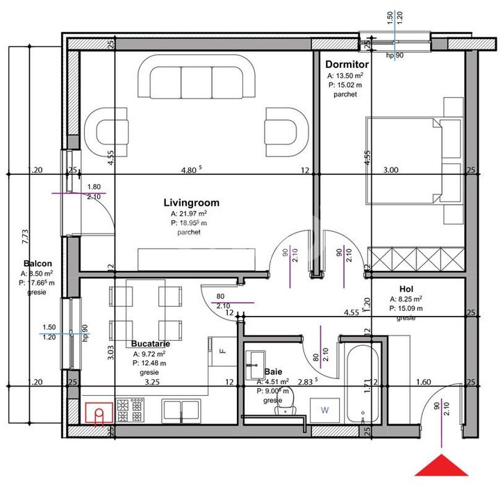 Apartament 2 camere Pitesti | Zona Stadion