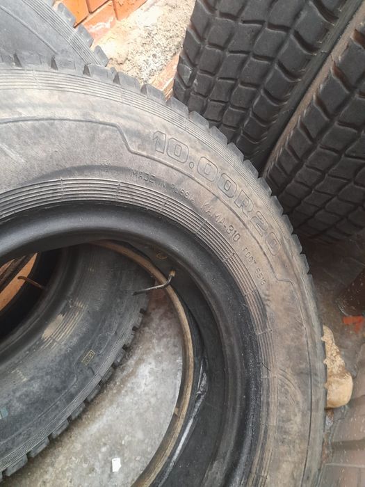 Покрышка КамАЗа с камерой