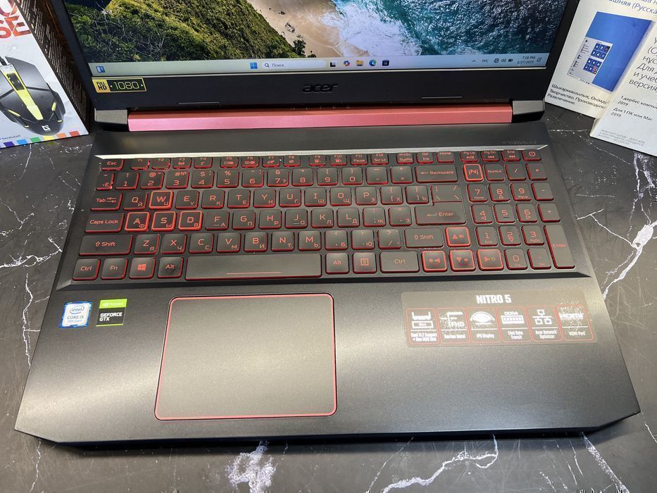 Игровой ноутбук Acer Nitro 5 | Core i5-9300H | 16GB | GTX1650 | 512GB