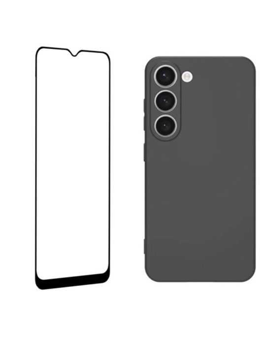 Samsung S20FE S21FE S23FE S24FE Pachet Husa X Case + Folie Sticla Hard