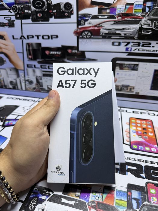 Samsung A57 5G / SIGILAT + FACTURA / CreativAmanet