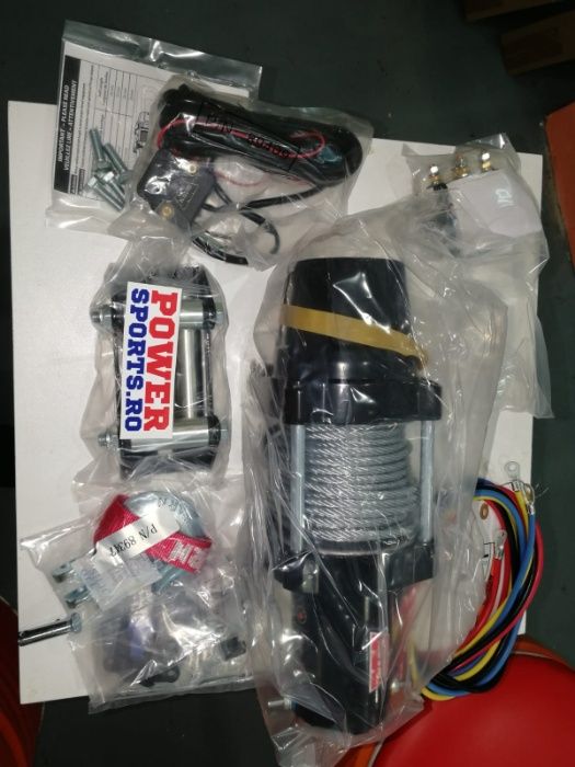 Troliu WARN VRX-35 pt atv Can Am, Polaris, Yamaha, CF, TGB, Arctic Cat