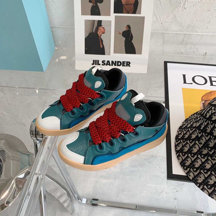 Lanvin Curb Мъжки Дамски Oversized Обувки