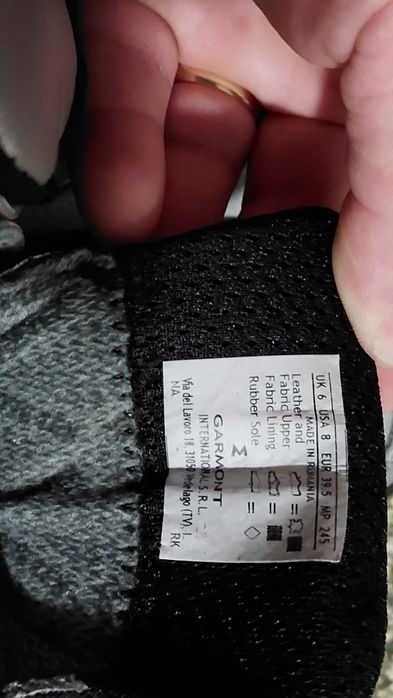 Bocanci trekking dama Garmont Ascent GTX 39,5 light grey/light gren