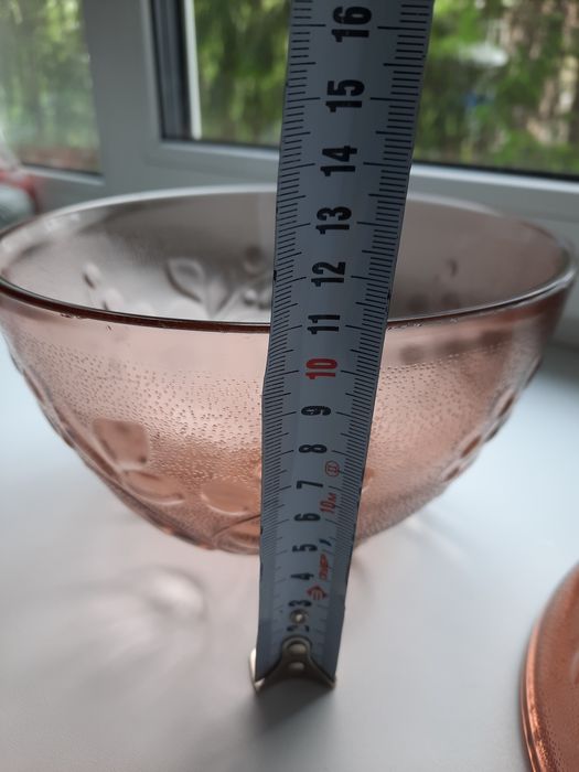 Чаша с крышкой (стекло)