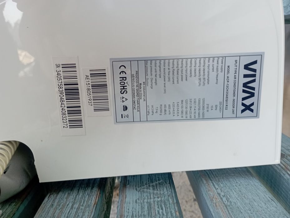 Вътрешни телa от климатик VIVAX и OSAKA