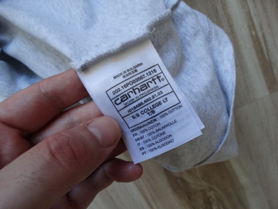 Carhartt мъжка сива тениска размер S