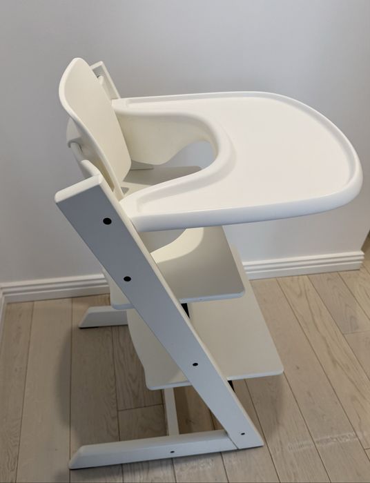 Scaun de masa Stokke Tripp Trapp cu baby set, husa si tavita