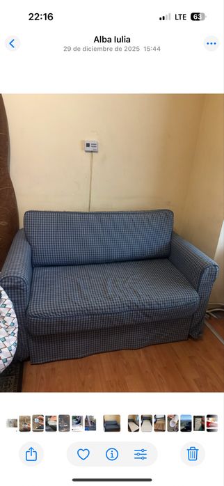 Canapea care se face pat