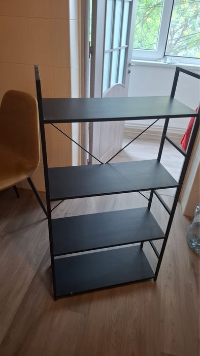 Etajera neagra 4 rafturi