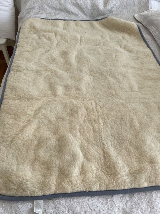 Одеяло плед натуральная шерсть