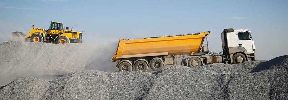 Строительный материалы (Извёстка, песок, щебень, глины, клинец, галька