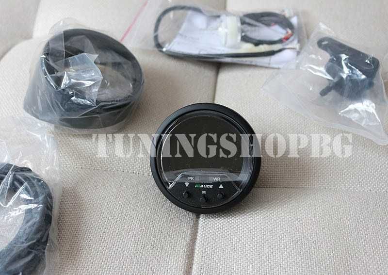 Дигитален буустметър 60 мм 3 бара | Налягане турбо въздух