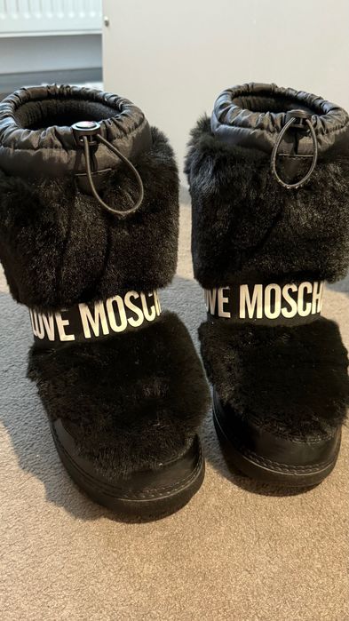 Moschino, moon boot ботуши