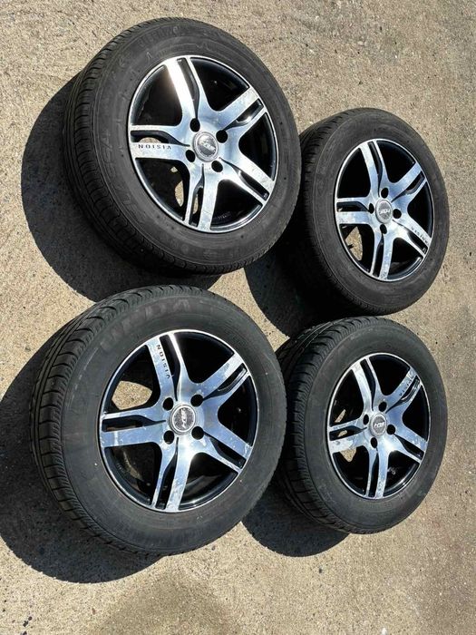 Летни гуми с алуминиеви джанти 14 цола