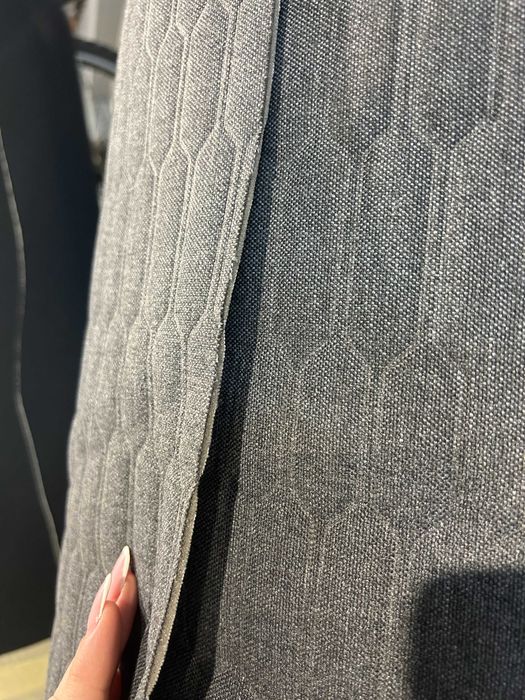 Material Textil Matlasat Gri (Rolă) - Model Fagure / Tapițerie & Huse