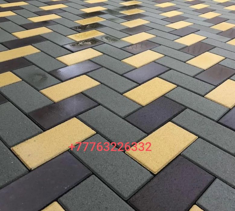 Брусчатка Кирпичик , Евро брусчатка