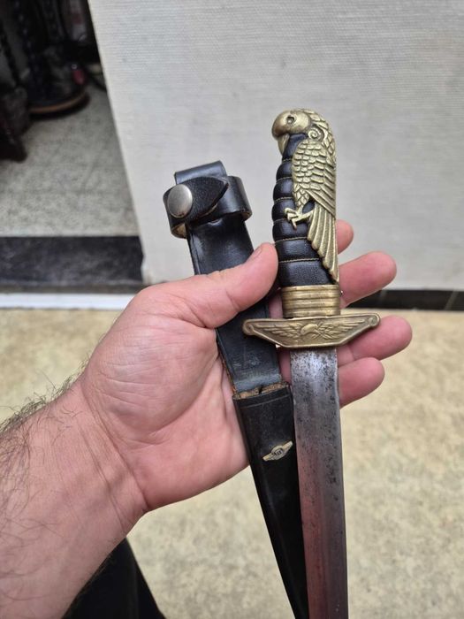 Pumnal vintage de ofiter de aviatie chinez WWII