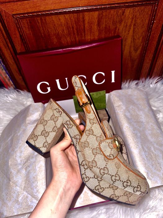 Текстильные туфли Horsebit