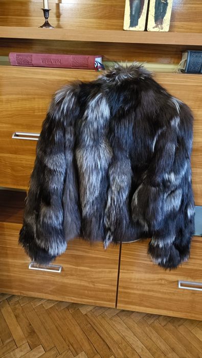 Haina blana vulpe siberiana calitate mare