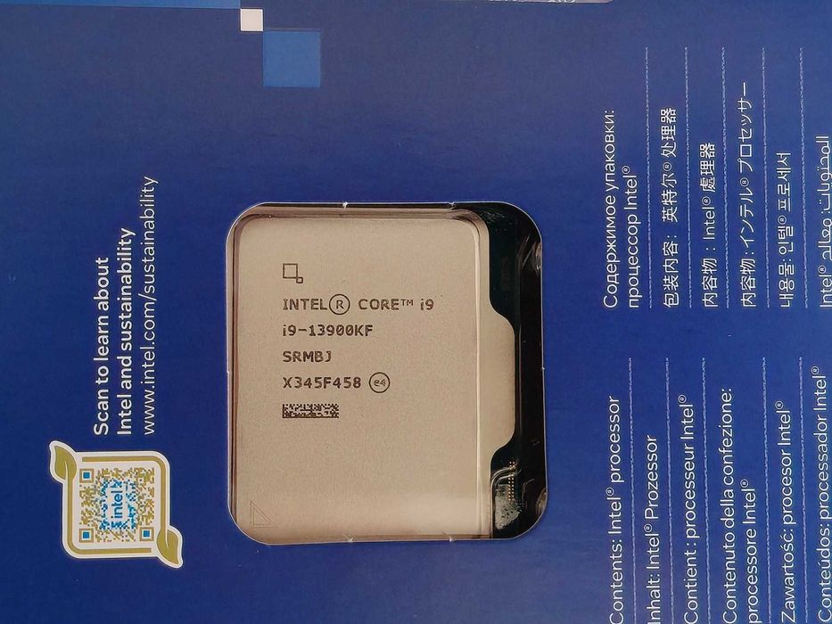 НОВ ! Процесор Intel Core i9-13900KF, двадесет и четириядрен (3.0/5.4GHz, 36MB Cache, LGA1700) Box, без охлаждане