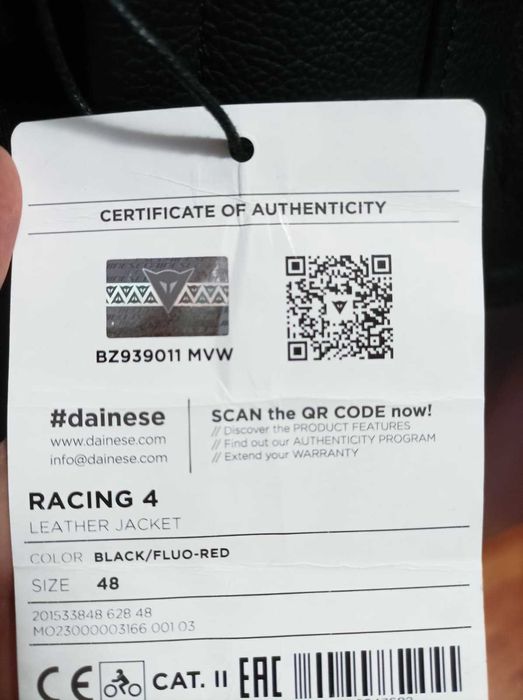 Geaca moto piele Dainese Racing 4 Noua